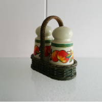 Emsa salt pepper shakers apple